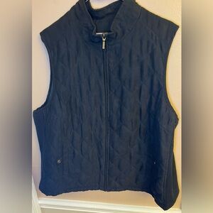 Croft & Barrow puffer style vest size 2x NWOT